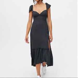 URBAN OUTFITTERS SIREN STRAPPY BACK MIDI DRESS
